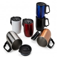 18624 - Caneca Inox Parede Dupla 400ml