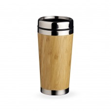 18644 - Copo Inox e Bambu 500ml